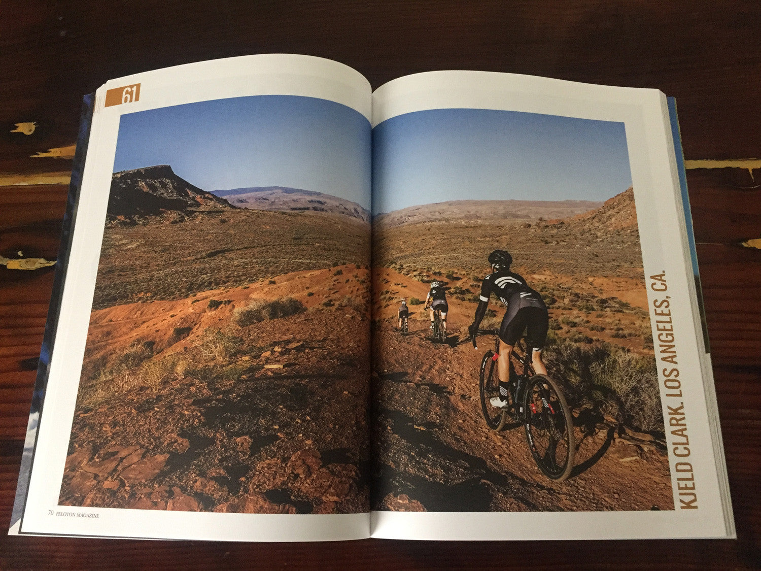 Kjeld in the 2016 Peloton annual